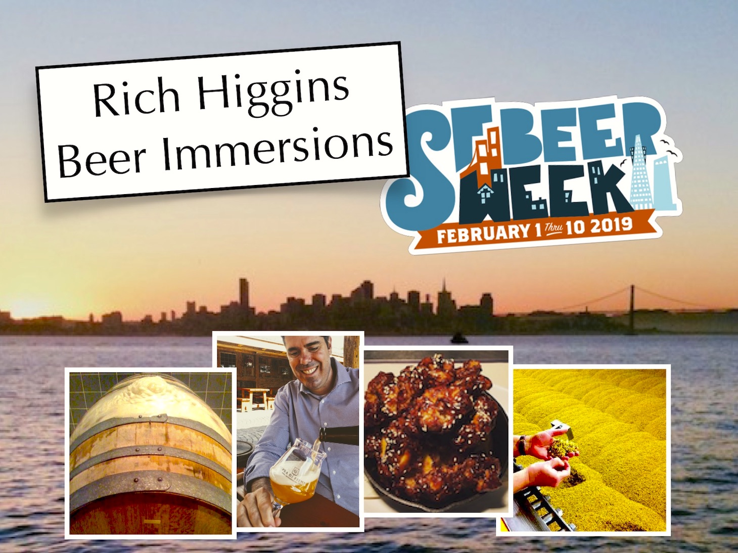 Rich Higgins Beer Immersions SFBW19 Photo Collage