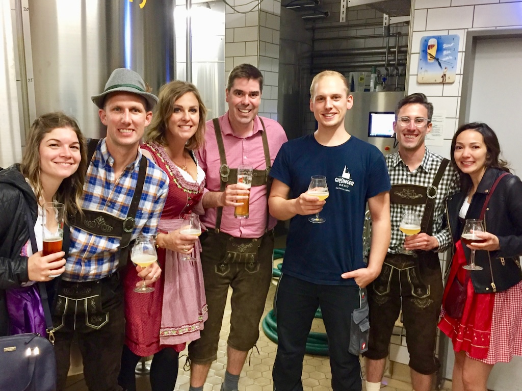 Photo: Brewery Tour in Lederhosen